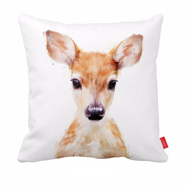 Deer Throw Pillow Cover