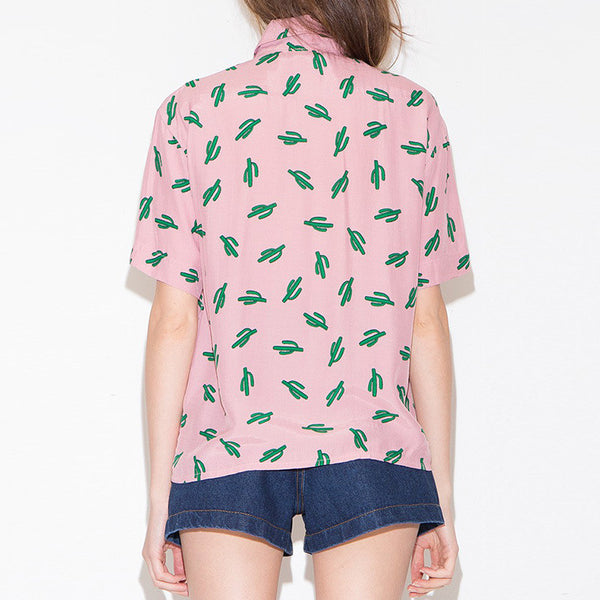 Pink Cactus Blouse