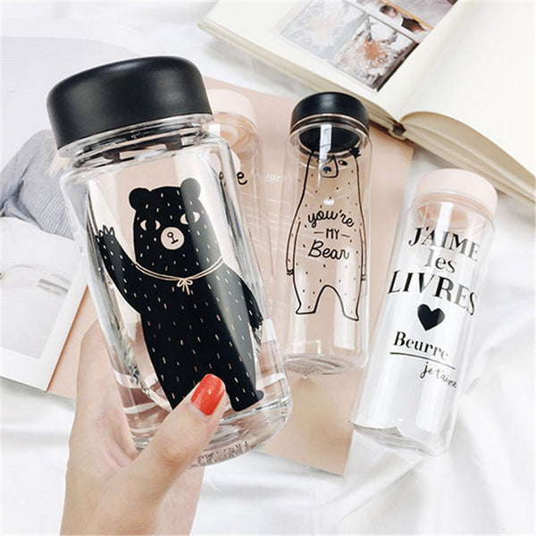 Bear Travel Water Bottle