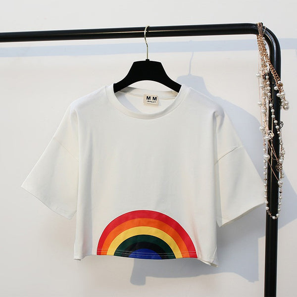 Rainbow Crop Top