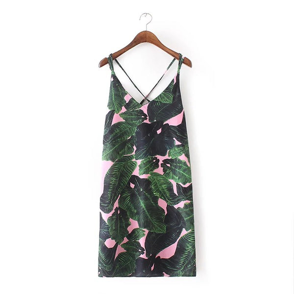 Palm Summer Festival Dress