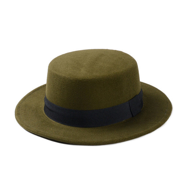 Wool Felt Pork Pie Hat