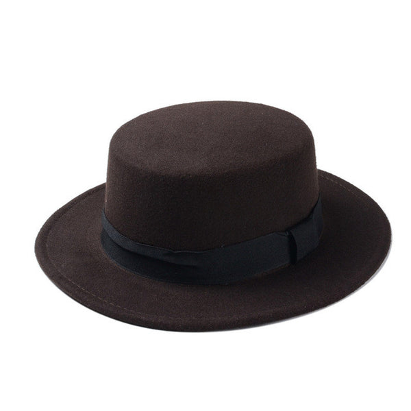 Wool Felt Pork Pie Hat