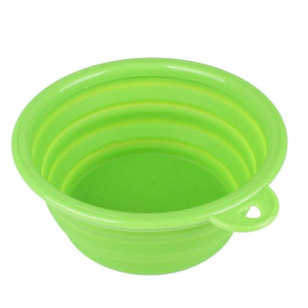 Collapsible Travel Silicone Pet Feeding Bowl