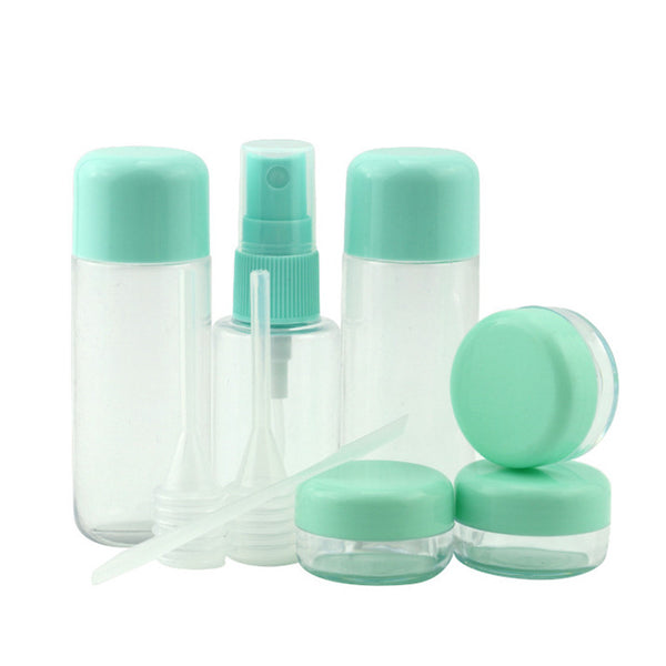 8-Piece Refillable Travel Bottles