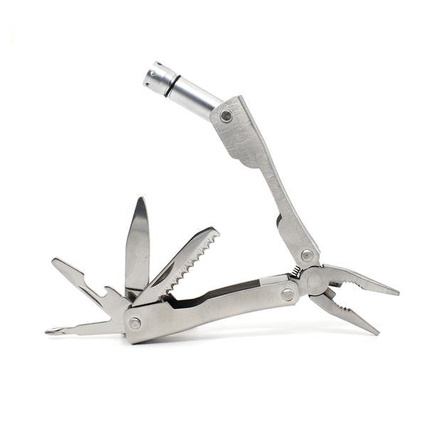 Camping Multi-tool with LED Flashlight