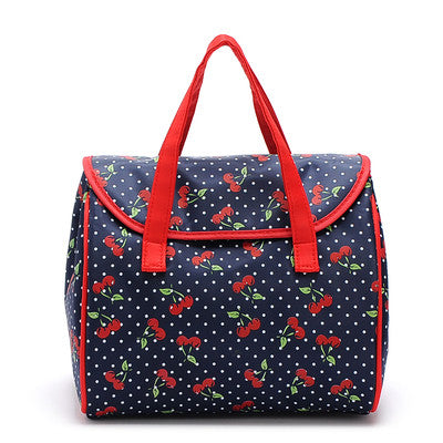 Fruity Retro Thermal Picnic Lunch Bag