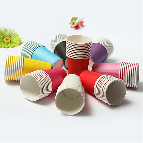 Bright Paper Picnic Cups (10-Pack)