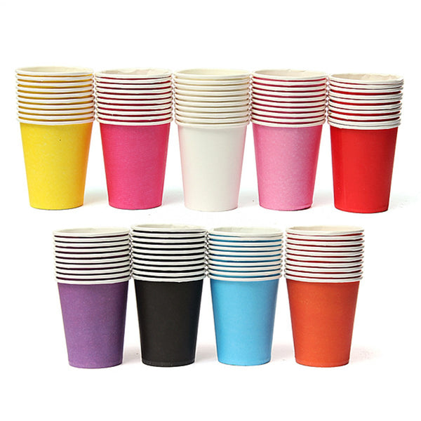 Bright Paper Picnic Cups (10-Pack)