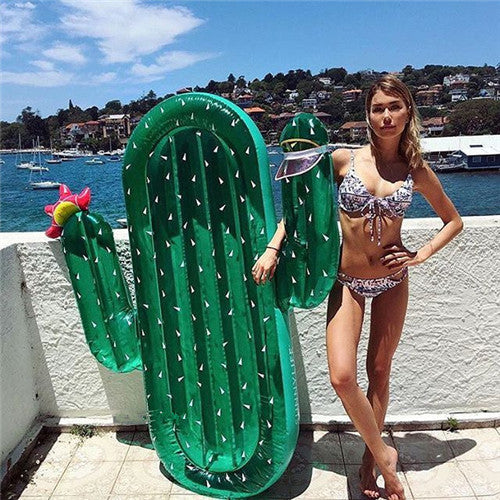 Giant Inflatable Cactus Floaty