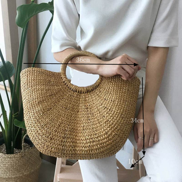 Summer Beach Tote with Tassels