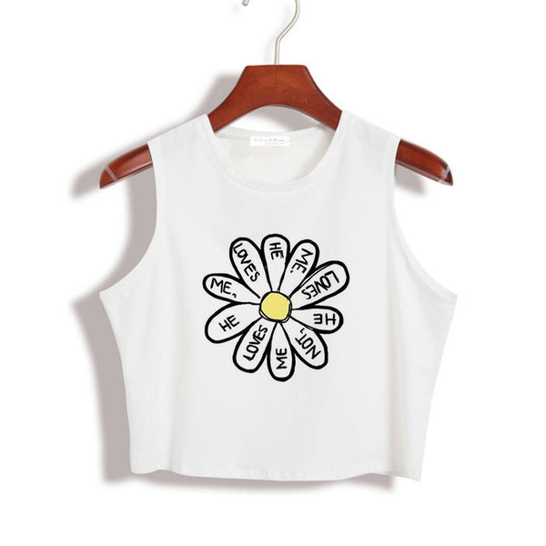 Daisy Cropped Tank