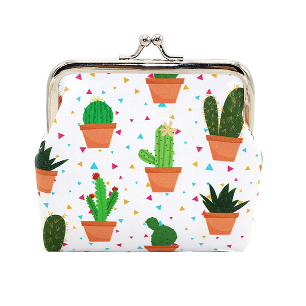 Mini Cactus Coin Purse