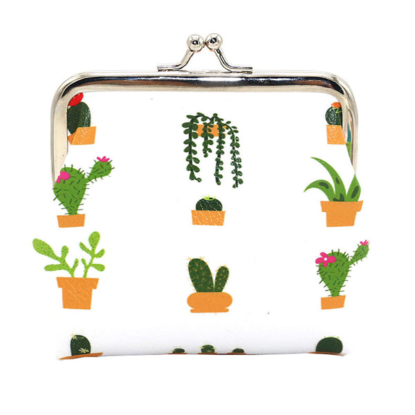 Mini Cactus Coin Purse