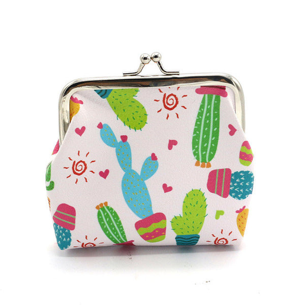 Mini Cactus Coin Purse