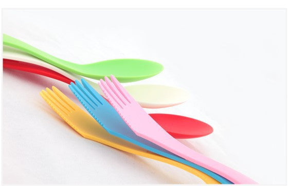 6-Piece Multicolor Spork Set