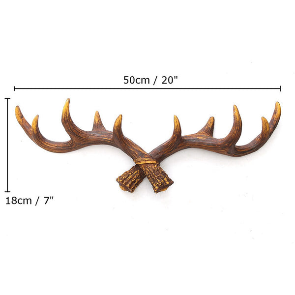 Faux Antler Hooks