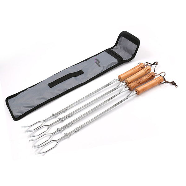 Hot Dog and Marshmallow Roasting Fork Set