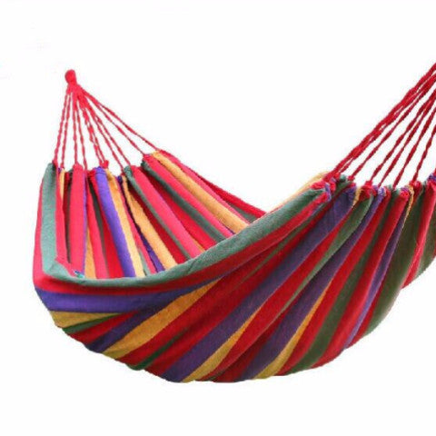 Single Cotton Travel Hammock